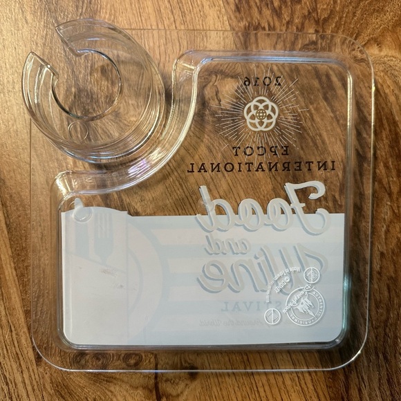 2016 Epcot Food & Wine Drink/Snack Appetizer Tray. EUC. - Picture 3 of 3